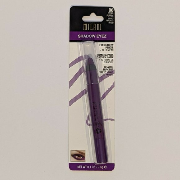 Milani Other - Milani Shadow Eyez 12 HR Wear Eyeshadow Pencil #06 Royal Purple New Sealed